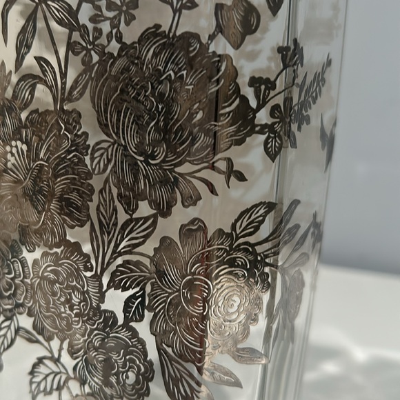 Vintage silver overlay vase - Picture 4 of 5
